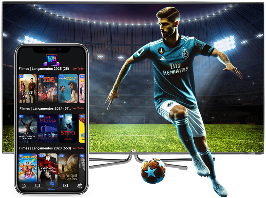Interface da WCine Home